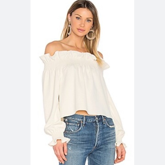 Diane von Furstenberg Georgie Off the Shoulder Top - Picture 12 of 12